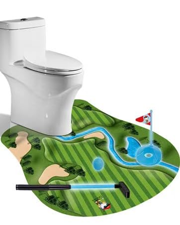 The Throne Open — Glow-in-the-Dark Toilet Golf